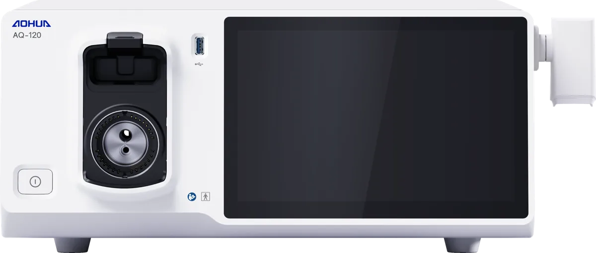 Vista frontal del AQ-120